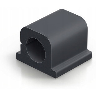 Samoprzylepne klipsy CAVOLINE CLIP PRO 1, na 1 kabel, większy przekrój, 504237 DURABLE