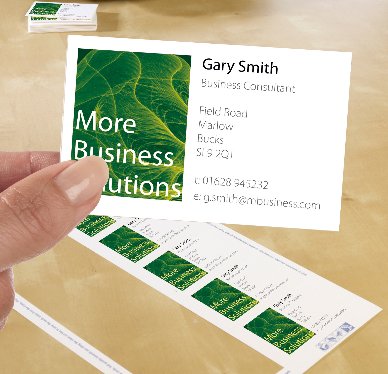 PAPIER WIZ. 85X54 C32011-25 ZF