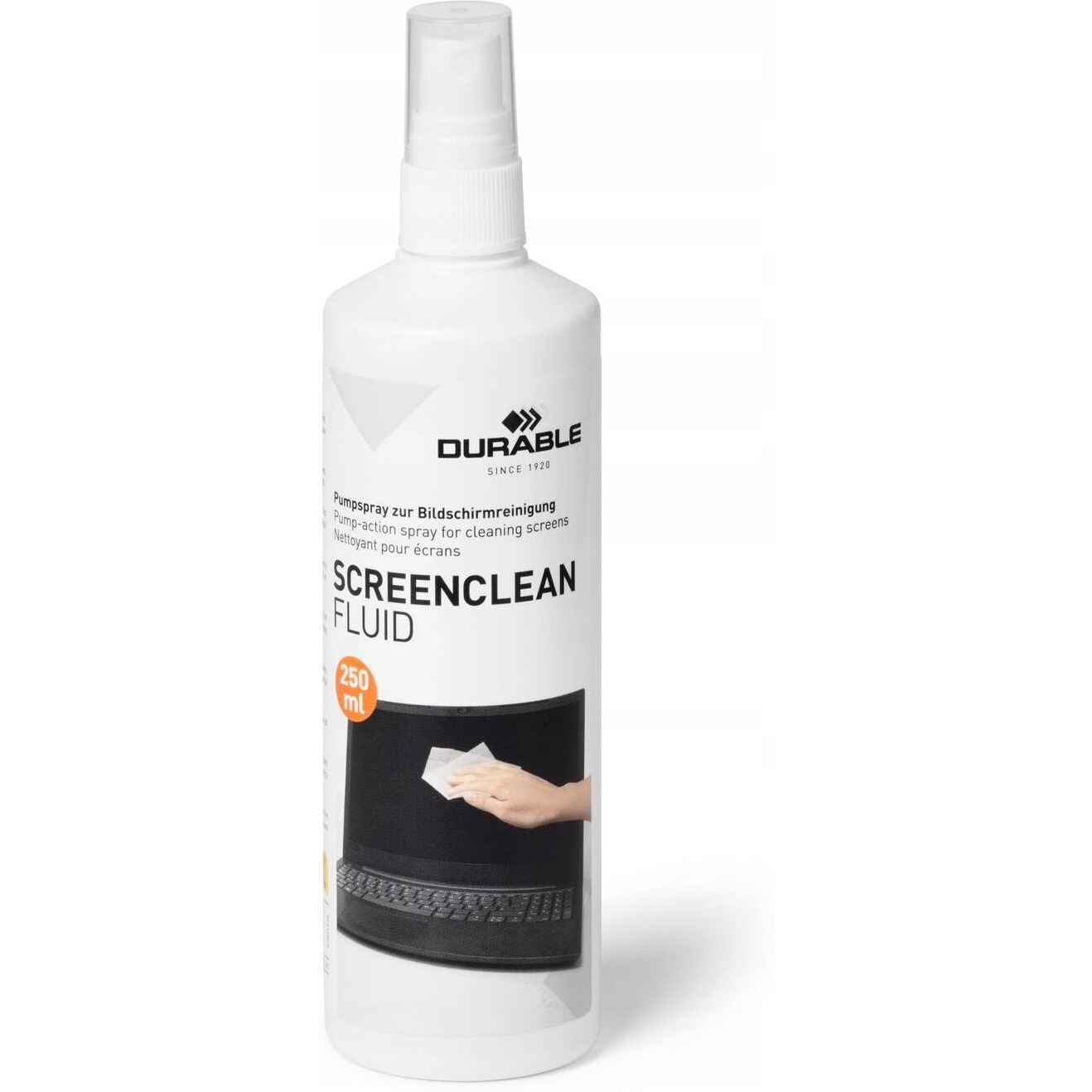 Płyn do czyszczenia ekranu SCREENCLEAN 250ml DURABLE 5782-19