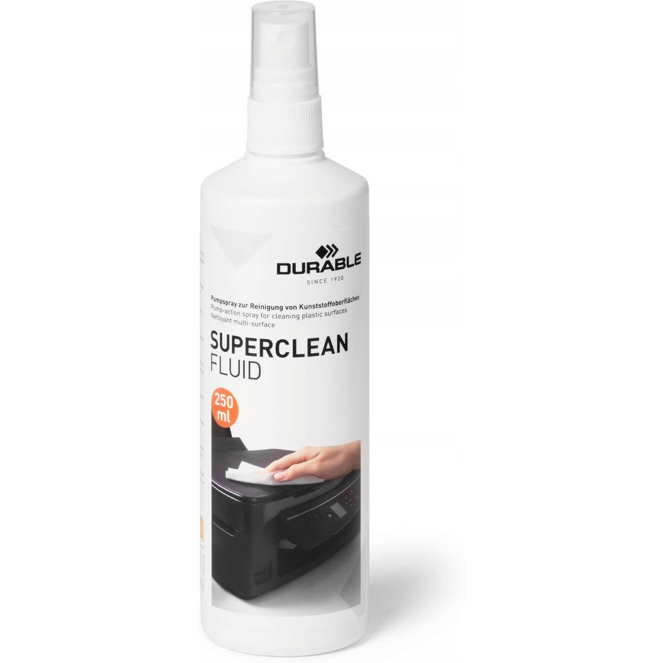 Płyn do czyszczenia sprzętów biurowych SUPERCLEAN 250ml DURABLE 5781-19