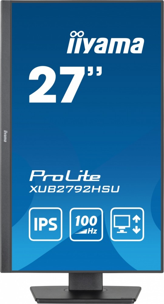 Monitor ProLite XUB2792HSU-B6 27 cali IPS,HDMI,DP,100Hz,SLIM,4xUSB3.2,PIVOT,  HAS(150mm),2x2W