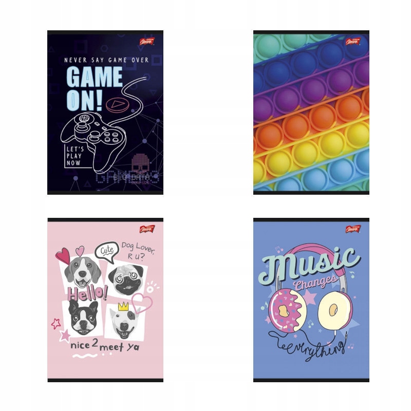 ZESZYT A4 32K. KRATKA FOLIA