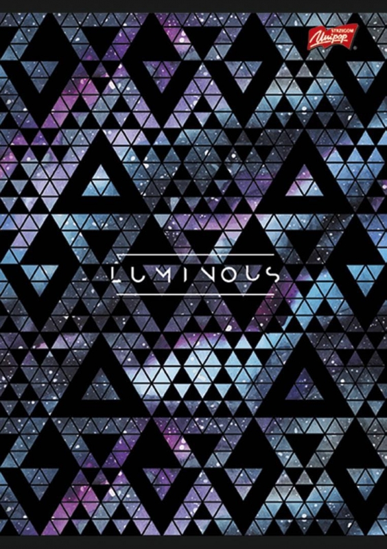 Zeszyt A5 96k linia L mix dziewczęcy