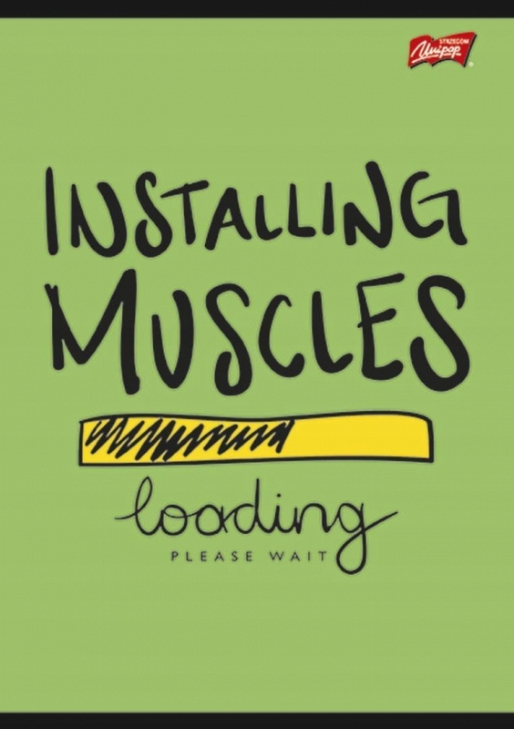 Zeszyt okładka laminowana, format A5, 80 kartek,