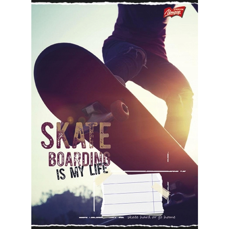 Zeszyt okładka laminowana, format A5, 96 kartek,