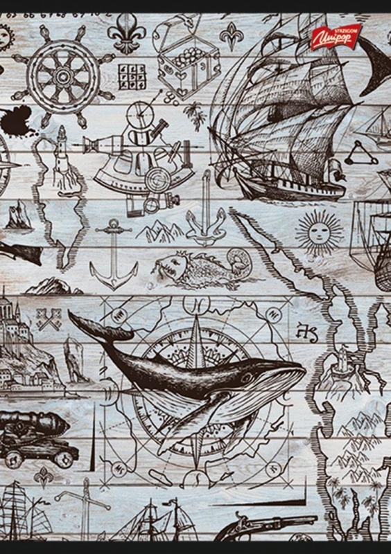 Zeszyt okładka laminowana, format A5, 96 kartek,