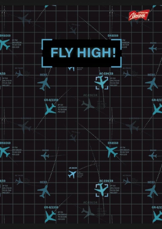 Zeszyt 80k. A4 kratka folia (10)