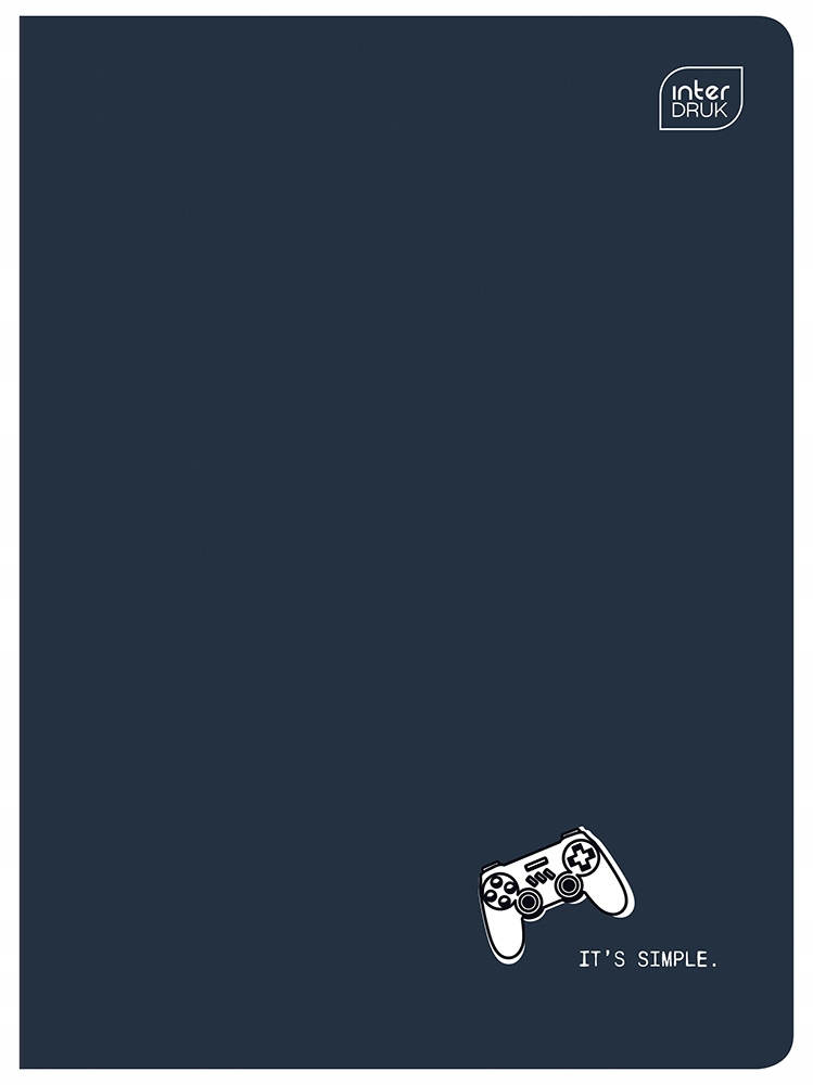 Zeszyt A5 16 kratka mix wzorów INTERDRUK