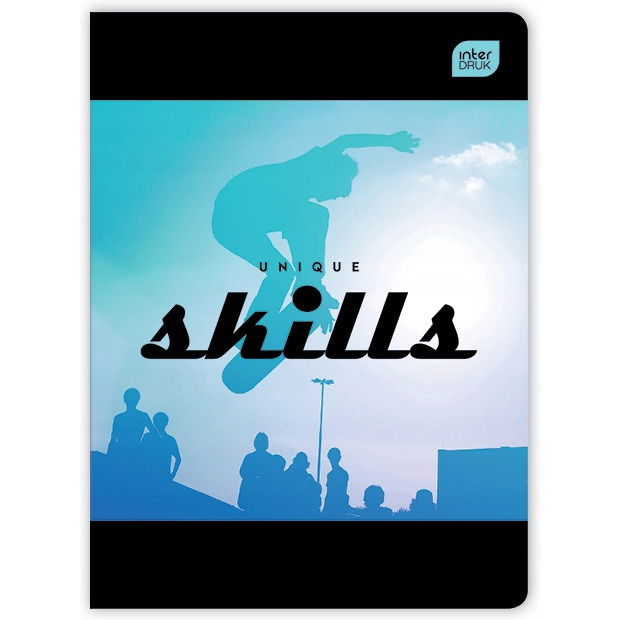 Zeszyt A5 60 kratka mix wzorów INTERDRUK