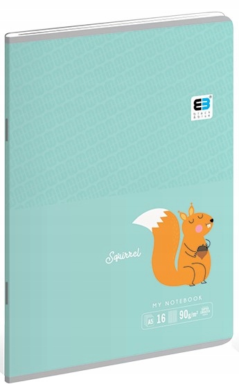 Zeszyt A5 16 = B&B Kids Pastel INTERDRUK