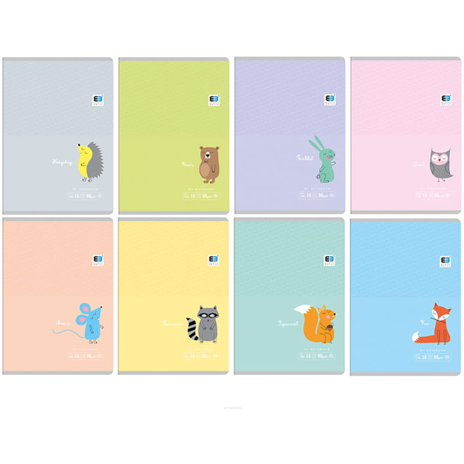 Zeszyt A5 32 # B&B Kids Pastel INTERDRUK