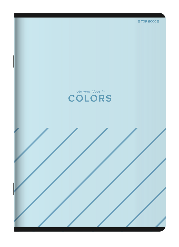 Zeszyt A5 60k kratka margines COLORS 400169186 TOP 2000