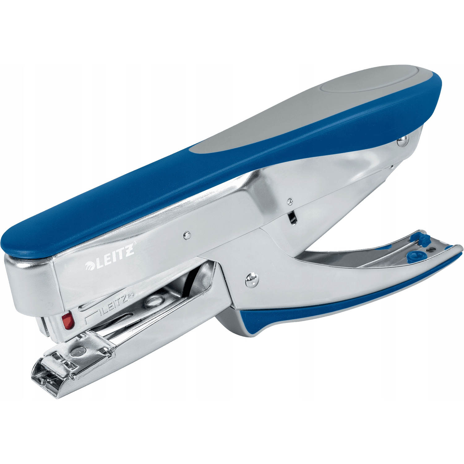 Zszywacz nożycowy metaliczny niebieski (24/6) 30 kartek 55480033