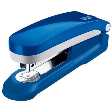 Zszywacz,niebieski,z pakietem startowych zszywek
