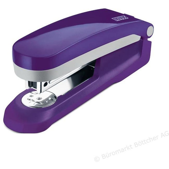 Zszywacz,fioletowy,z pakietem startowych zszywek