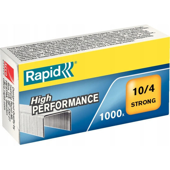 Zszywki RAPID Strong 10/4 1M 24870800